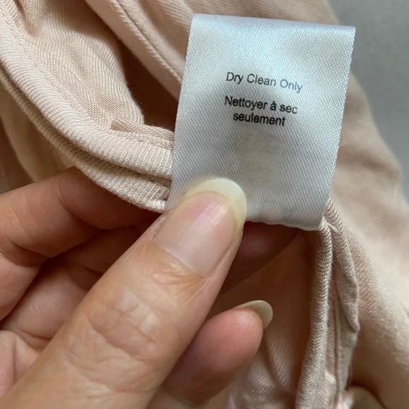 Talula Aritzia Baby Pink Kent Open Blazer Sz  8 - Picture 7 of 8